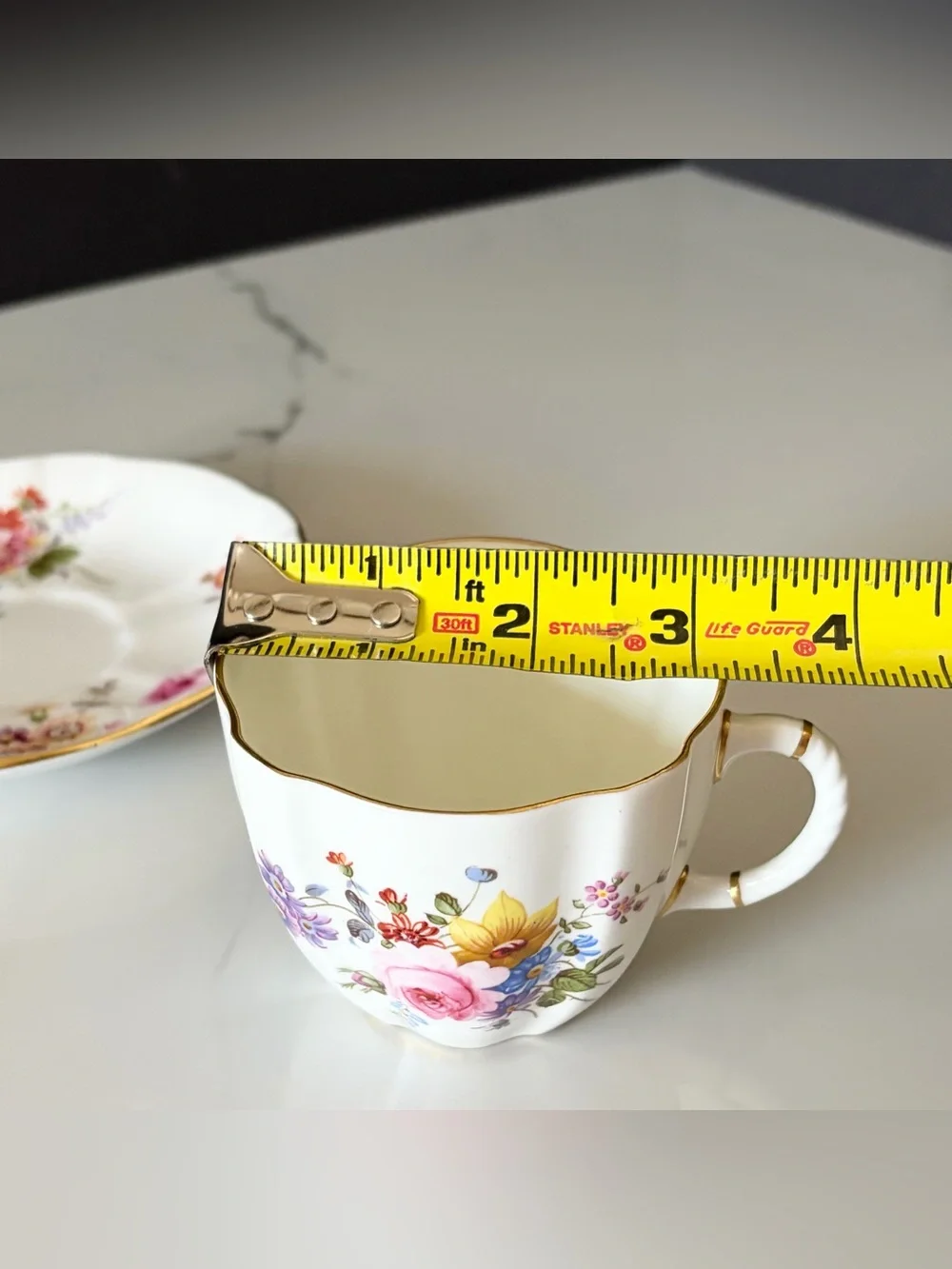 Derby Posies Cup & Saucer by Royal Crown Derby